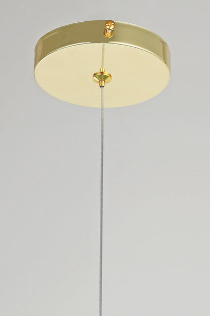 MODERN PENDANT CEILING LAMP CLASSIC GOLD LEDO W5 - LuminaLux