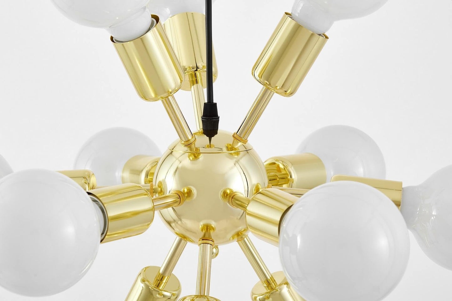 MODERN PENDANT CEILING LAMP CLASSIC GOLD NOVA W12 - LuminaLux