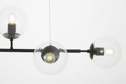 MODERN PENDANT LAMP BLACK CEREDO W6 - LuminaLux