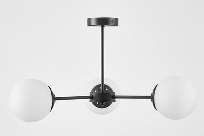 MODERN PENDANT LAMP BLACK FINO RING W3 - LuminaLux
