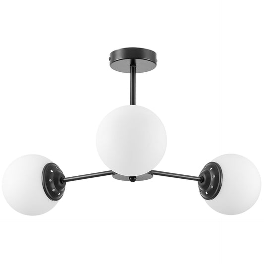 MODERN PENDANT LAMP BLACK FINO RING W3 - LuminaLux