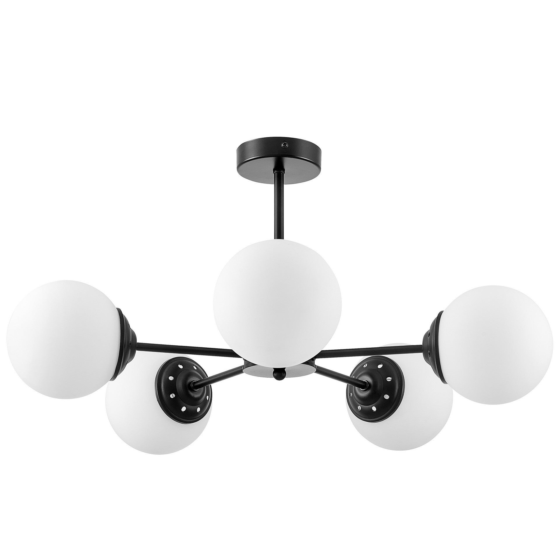 MODERN PENDANT LAMP BLACK FINO RING W5 - LuminaLux