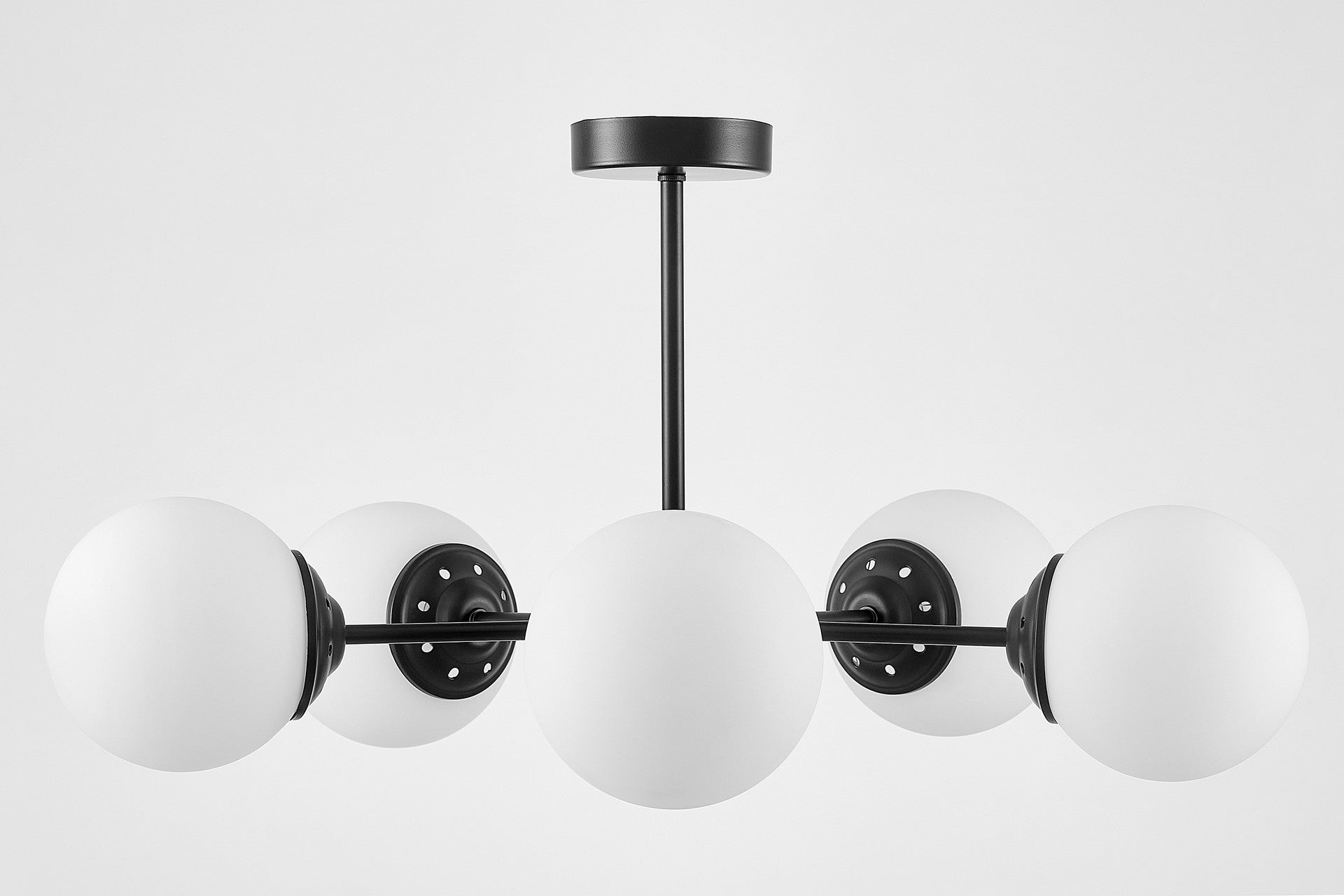 MODERN PENDANT LAMP BLACK FINO RING W5 - LuminaLux