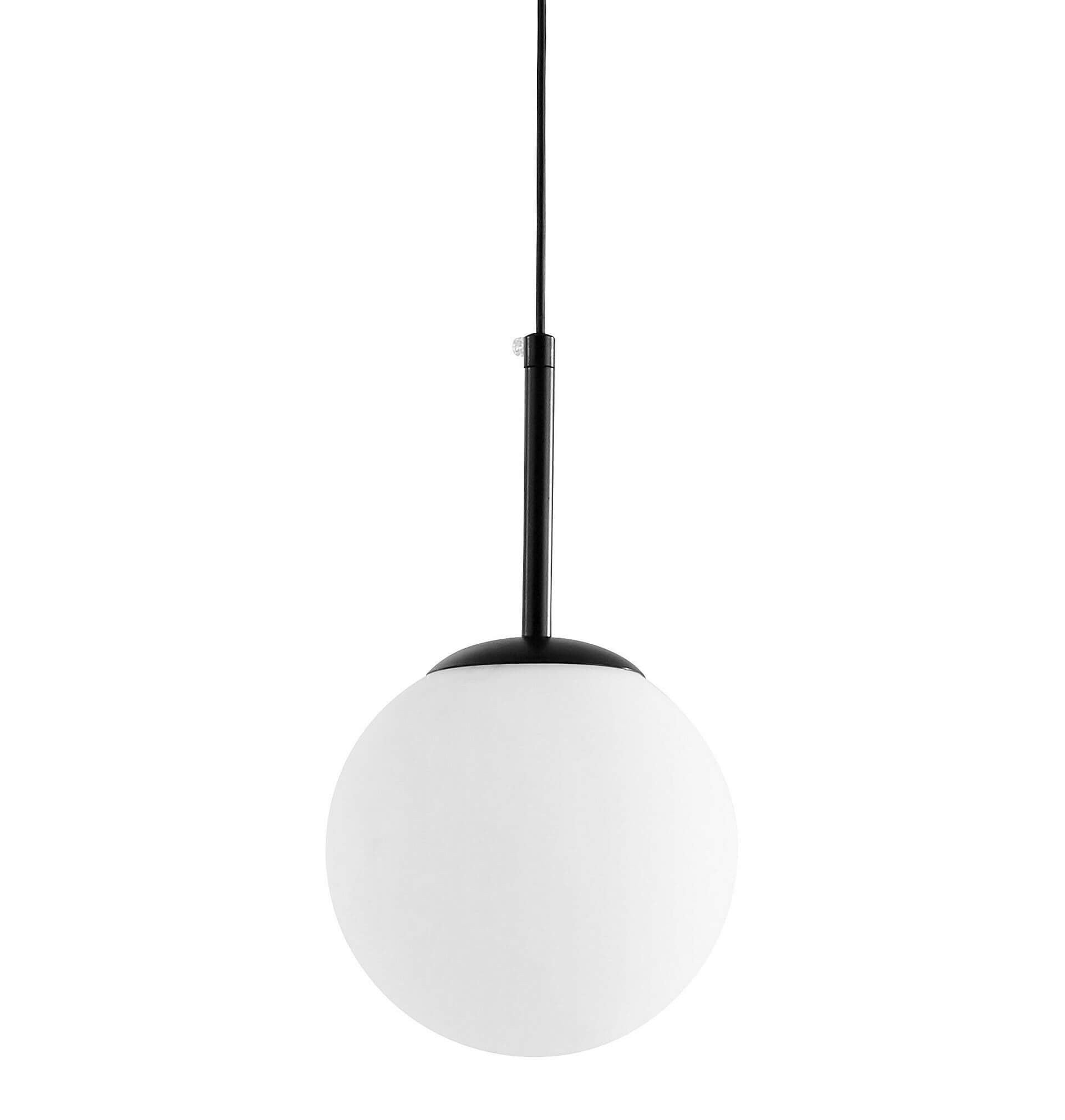 MODERN PENDANT LAMP BLACK FREDICA D15 - LuminaLux