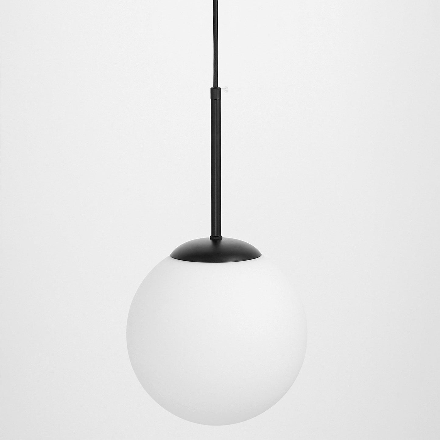 MODERN PENDANT LAMP BLACK FREDICA D20 - LuminaLux