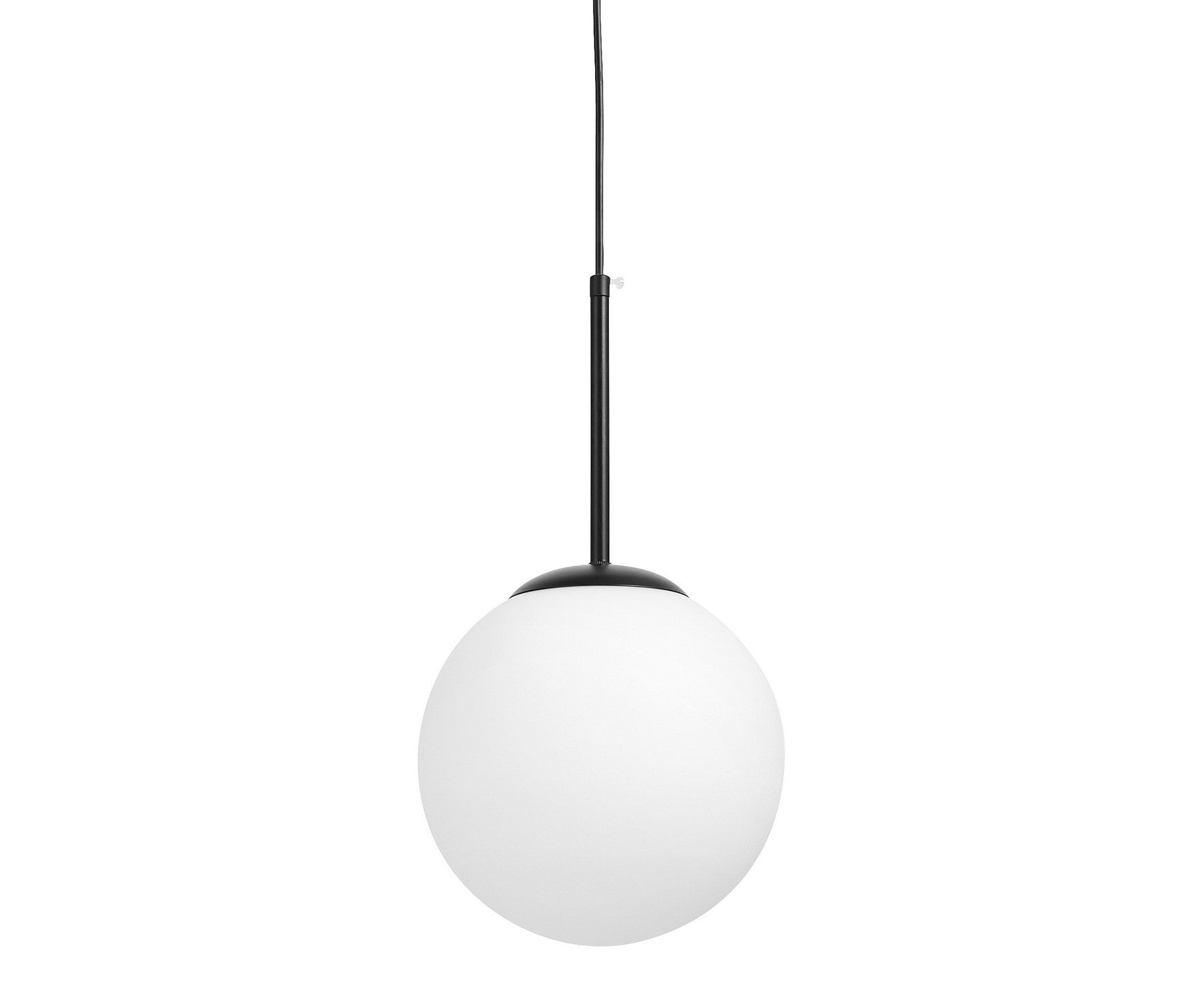 MODERN PENDANT LAMP BLACK FREDICA D20 - LuminaLux