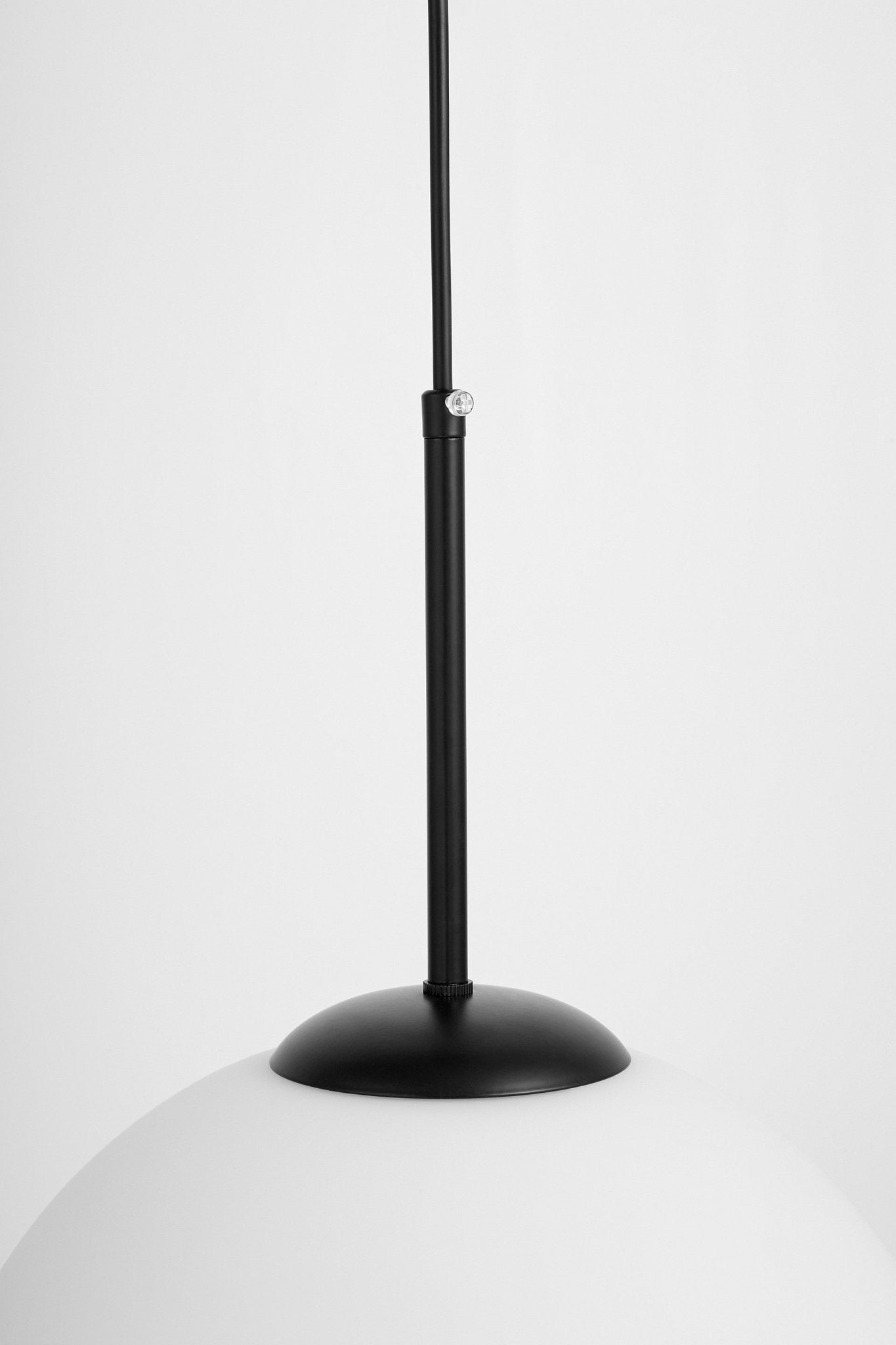 MODERN PENDANT LAMP BLACK FREDICA D30 - LuminaLux