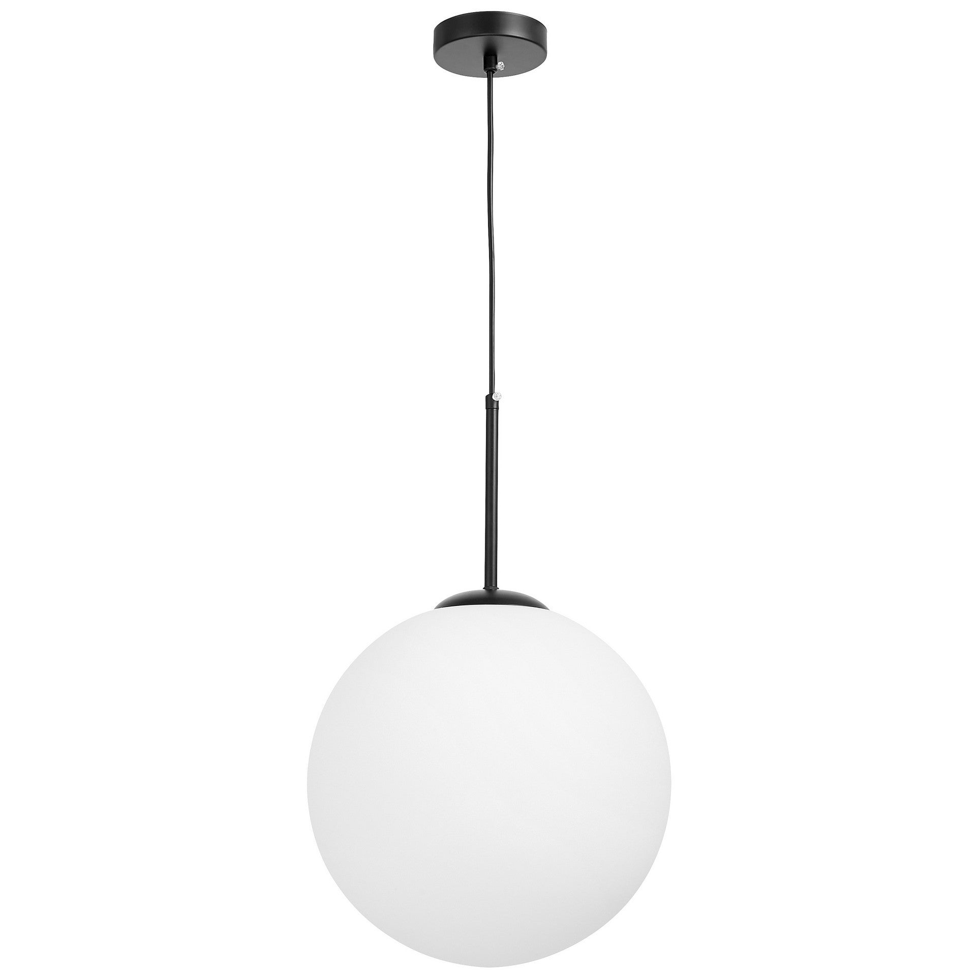 MODERN PENDANT LAMP BLACK FREDICA D30 - LuminaLux