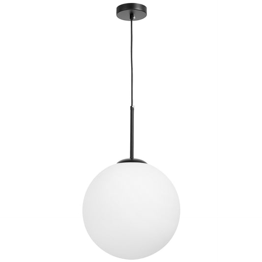 MODERN PENDANT LAMP BLACK FREDICA D30 - LuminaLux