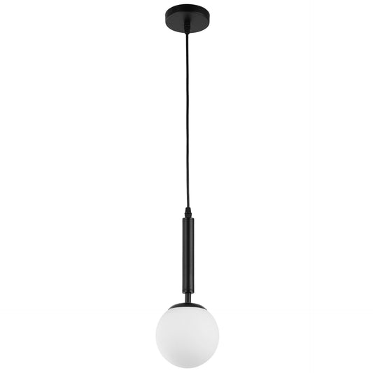 MODERN PENDANT LAMP BLACK LEDO W1 - LuminaLux