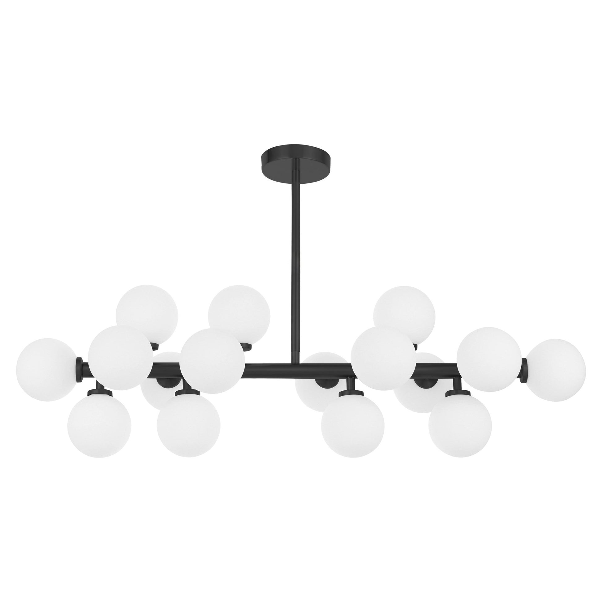 MODERN PENDANT LAMP BLACK PETRICA W16 - LuminaLux