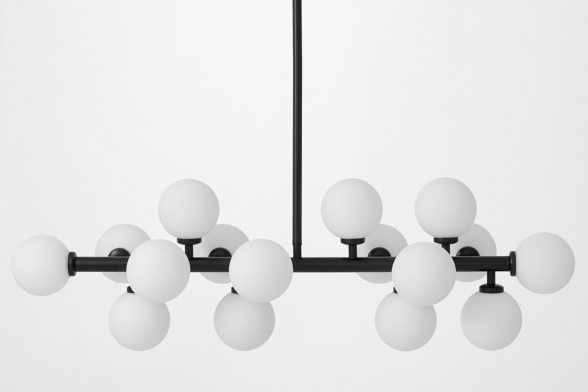 MODERN PENDANT LAMP BLACK PETRICA W16 - LuminaLux