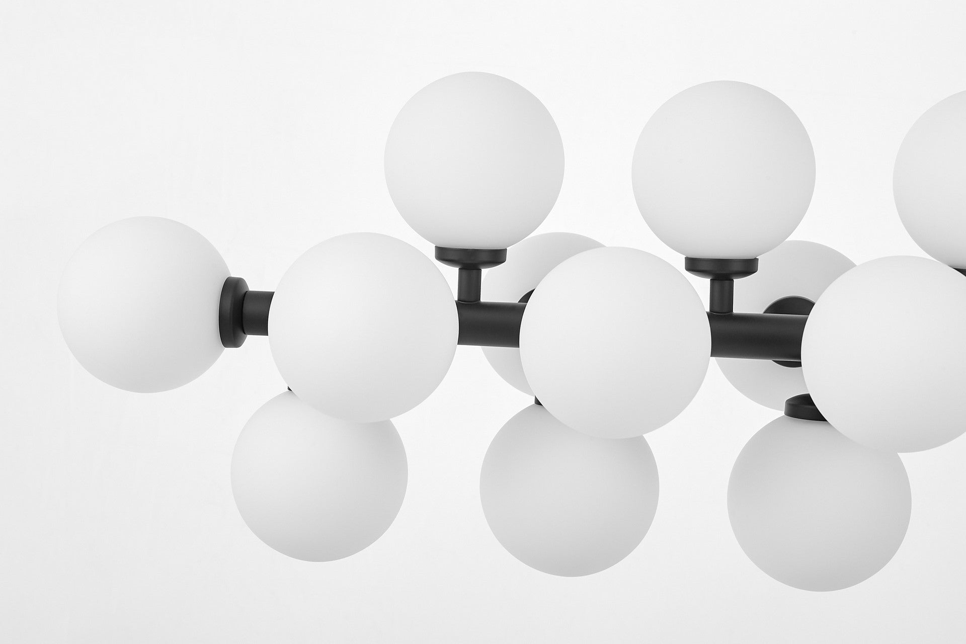 MODERN PENDANT LAMP BLACK PETRICA W24 - LuminaLux