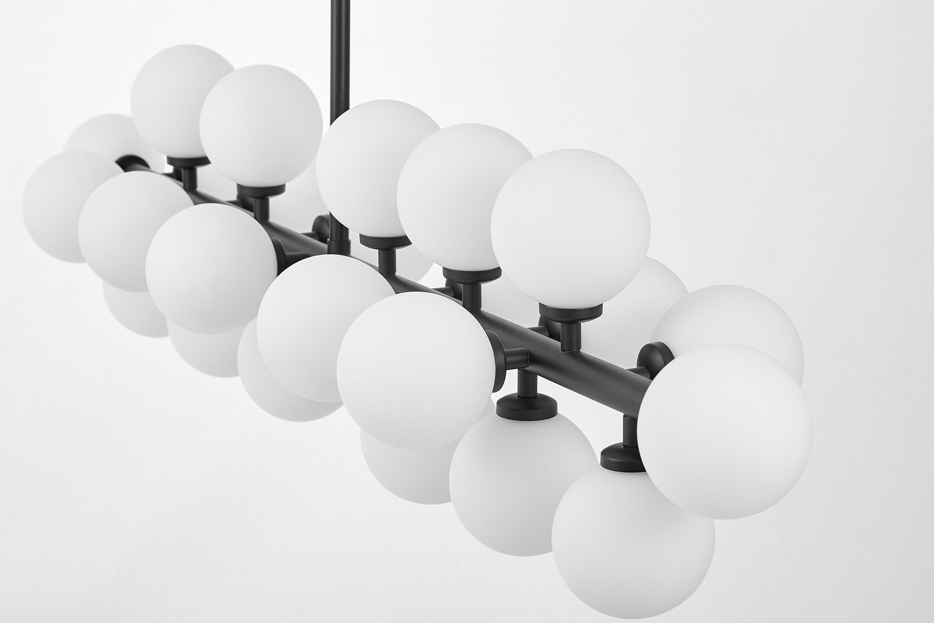 MODERN PENDANT LAMP BLACK PETRICA W24 - LuminaLux