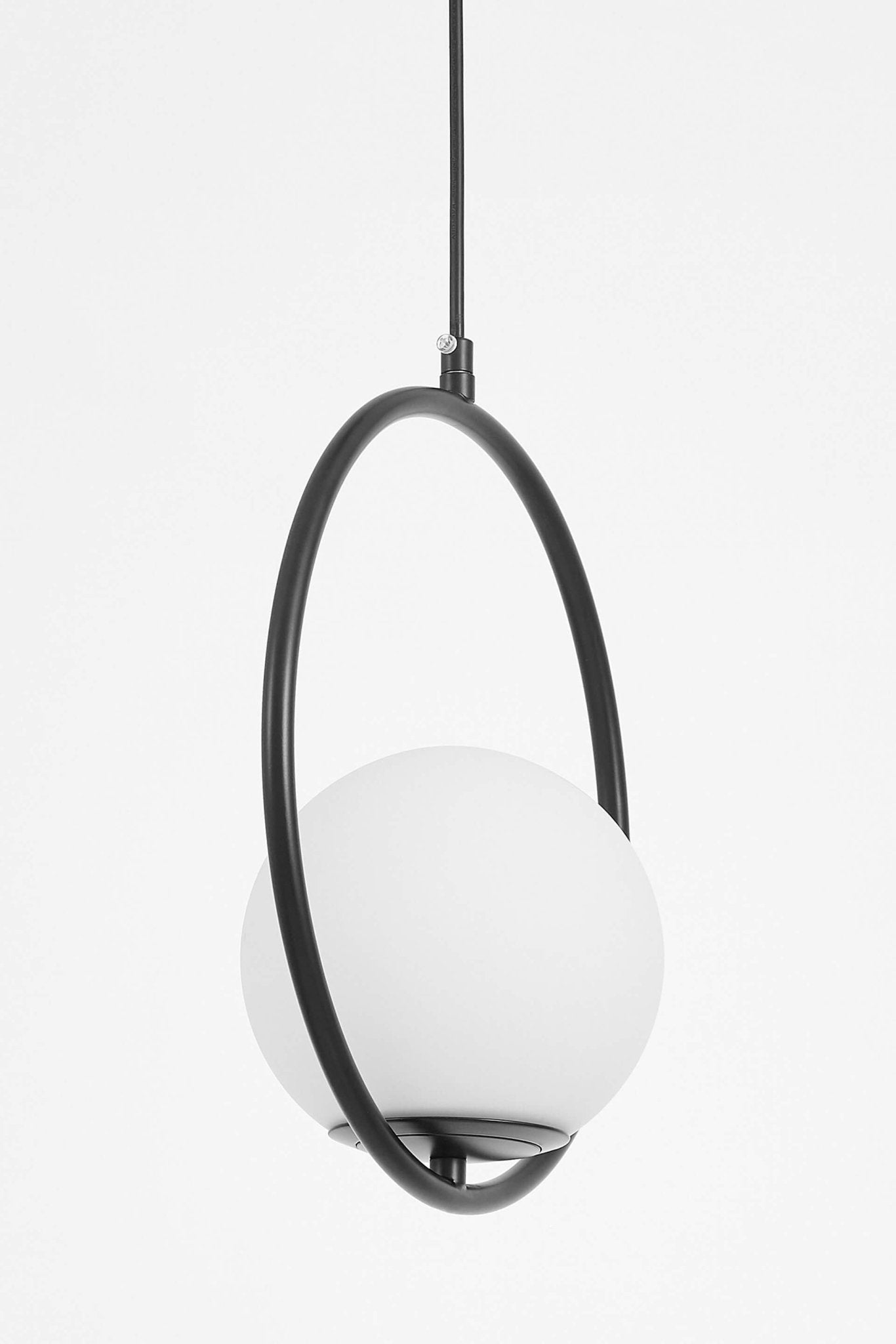 MODERN PENDANT LAMP BLACK VERO 1A - LuminaLux