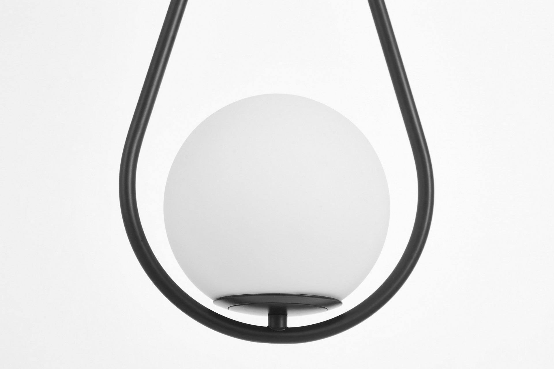 MODERN PENDANT LAMP BLACK VERO 1C - LuminaLux
