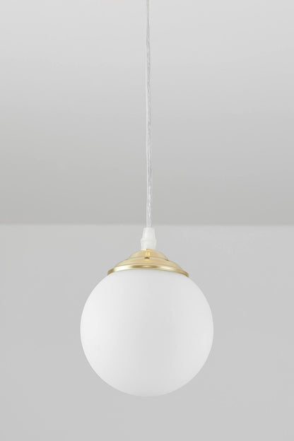 MODERN PENDANT LAMP CLASSIC GOLD FINO W1 - LuminaLux