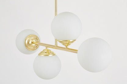 MODERN PENDANT LAMP CLASSIC GOLD FINO W4 - LuminaLux