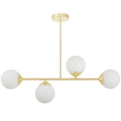 MODERN PENDANT LAMP CLASSIC GOLD FINO W4 - LuminaLux