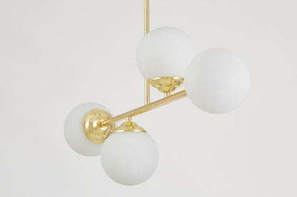 MODERN PENDANT LAMP CLASSIC GOLD FINO W4 - LuminaLux