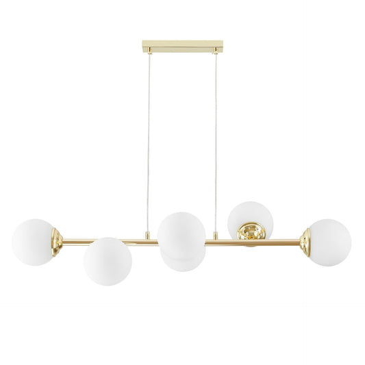 MODERN PENDANT LAMP CLASSIC GOLD FINO W6 - LuminaLux