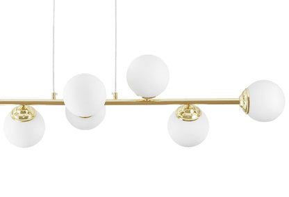 MODERN PENDANT LAMP CLASSIC GOLD FINO W8 - LuminaLux