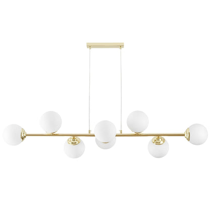 MODERN PENDANT LAMP CLASSIC GOLD FINO W8 - LuminaLux
