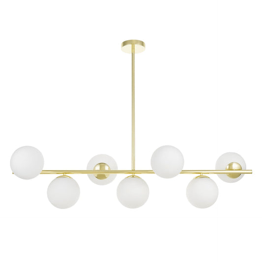 MODERN PENDANT LAMP CLASSIC GOLD FREDICA W7 - LuminaLux