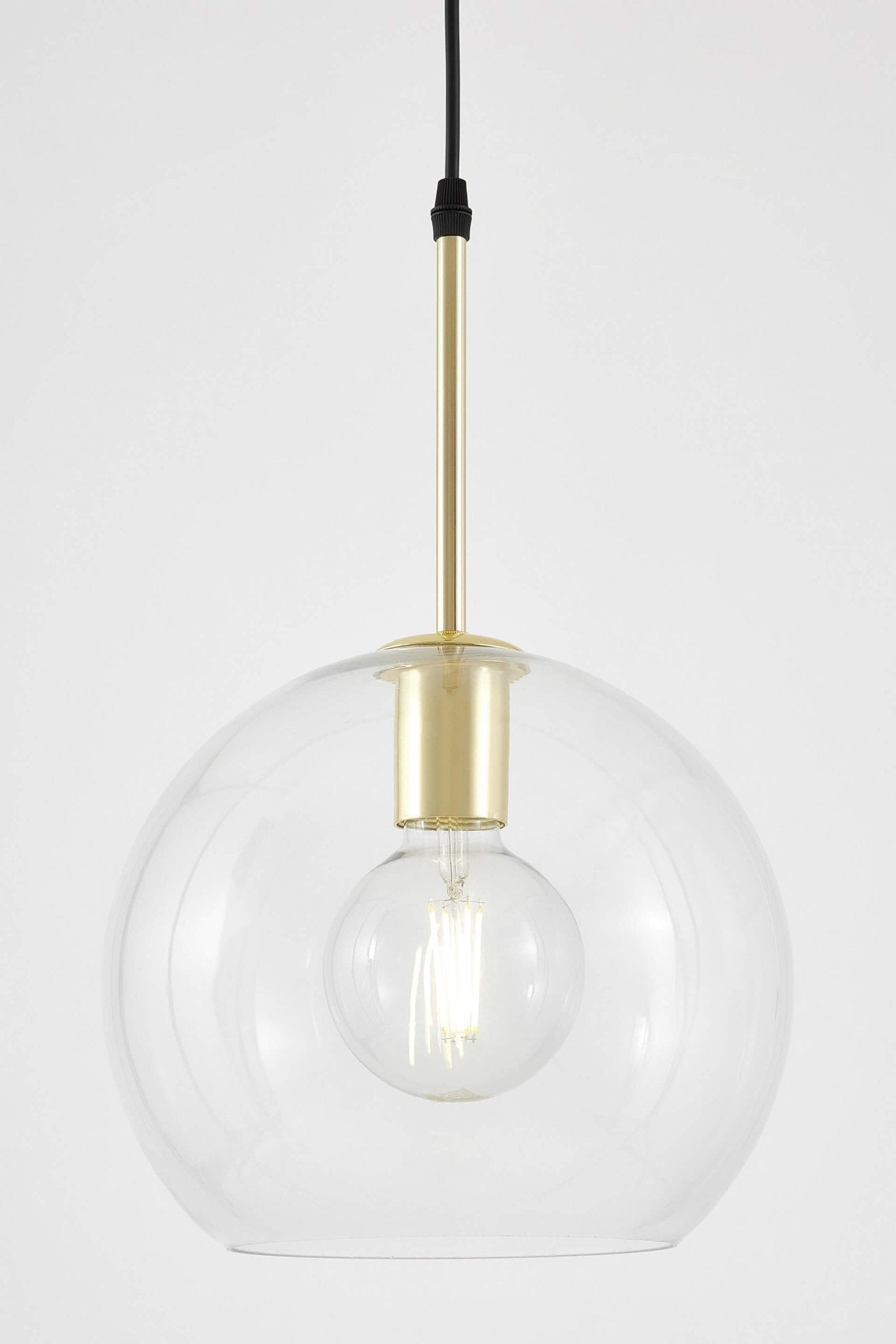 MODERN PENDANT LAMP CLASSIC GOLD HALO W1 - LuminaLux