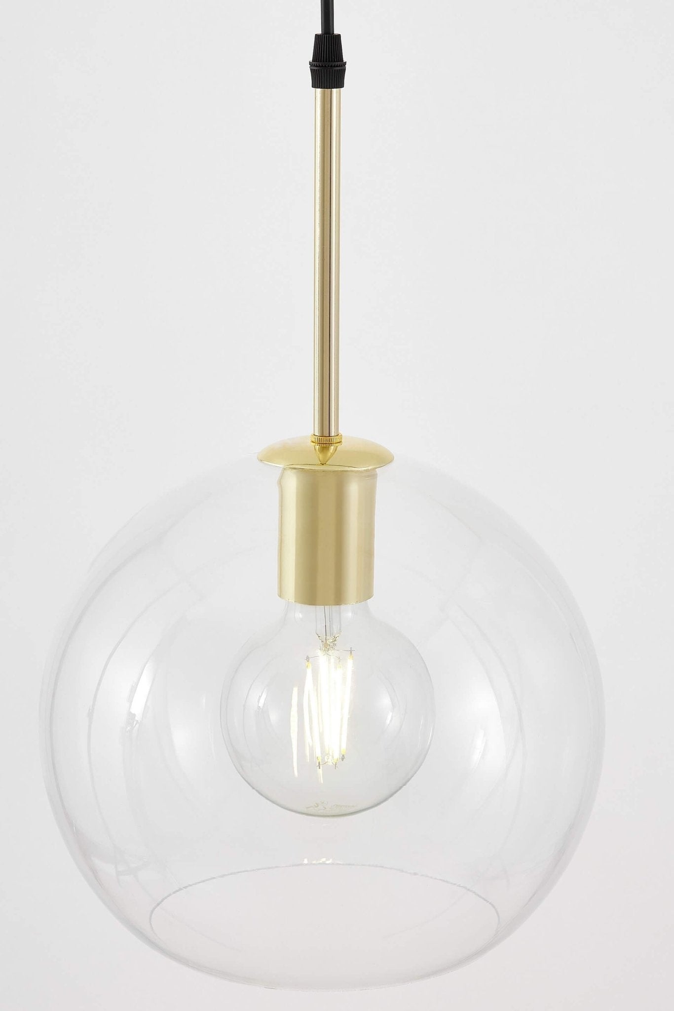 MODERN PENDANT LAMP CLASSIC GOLD HALO W1 - LuminaLux