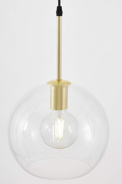 MODERN PENDANT LAMP CLASSIC GOLD HALO W1 - LuminaLux