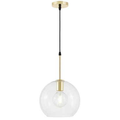 MODERN PENDANT LAMP CLASSIC GOLD HALO W1 - LuminaLux