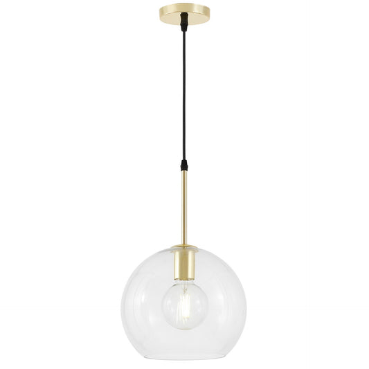MODERN PENDANT LAMP CLASSIC GOLD HALO W1 - LuminaLux