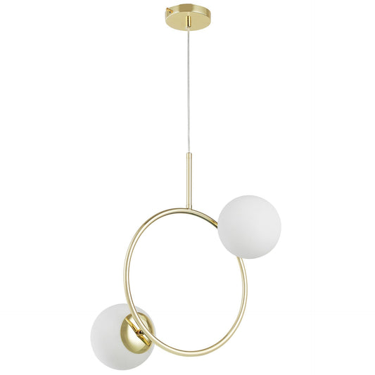 MODERN PENDANT LAMP CLASSIC GOLD LEDO W2 - LuminaLux