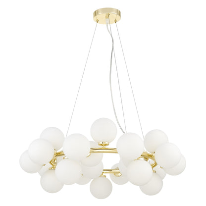 MODERN PENDANT LAMP CLASSIC GOLD MARSIAD W25 - LuminaLux