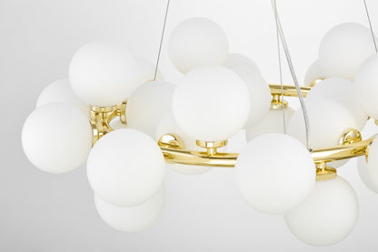 MODERN PENDANT LAMP CLASSIC GOLD MARSIAD W25 - LuminaLux