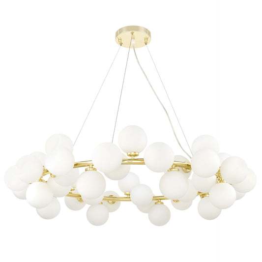 MODERN PENDANT LAMP CLASSIC GOLD MARSIAD W40 - LuminaLux