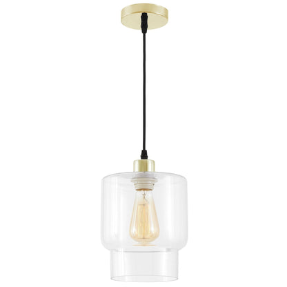 MODERN PENDANT LAMP CLASSIC GOLD MORO 1C - LuminaLux