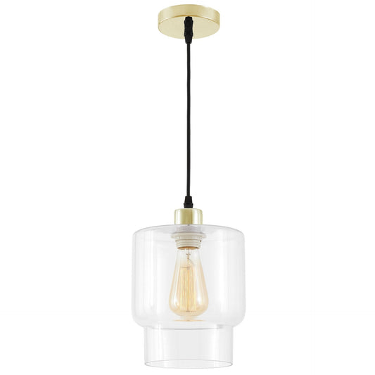MODERN PENDANT LAMP CLASSIC GOLD MORO 1C - LuminaLux
