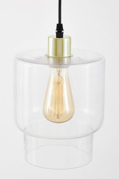 MODERN PENDANT LAMP CLASSIC GOLD MORO 1C - LuminaLux