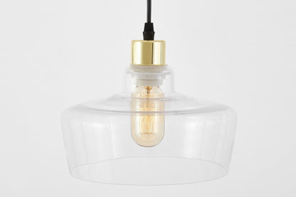 MODERN PENDANT LAMP CLASSIC GOLD MORO 1D - LuminaLux
