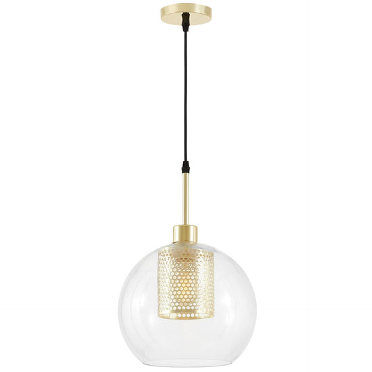 MODERN PENDANT LAMP CLASSIC GOLD NET W1 - LuminaLux