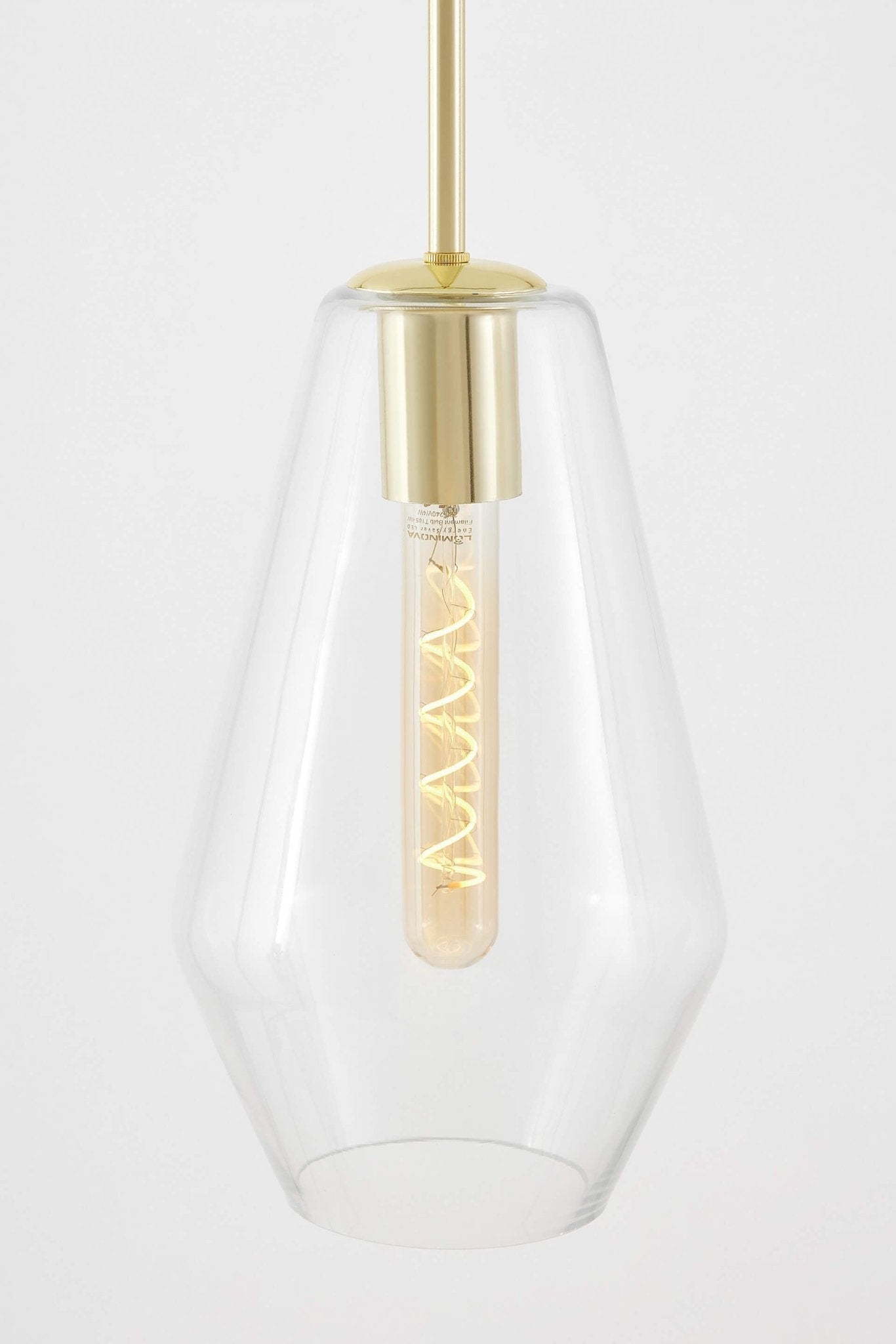 MODERN PENDANT LAMP CLASSIC GOLD SHARD W1 - LuminaLux