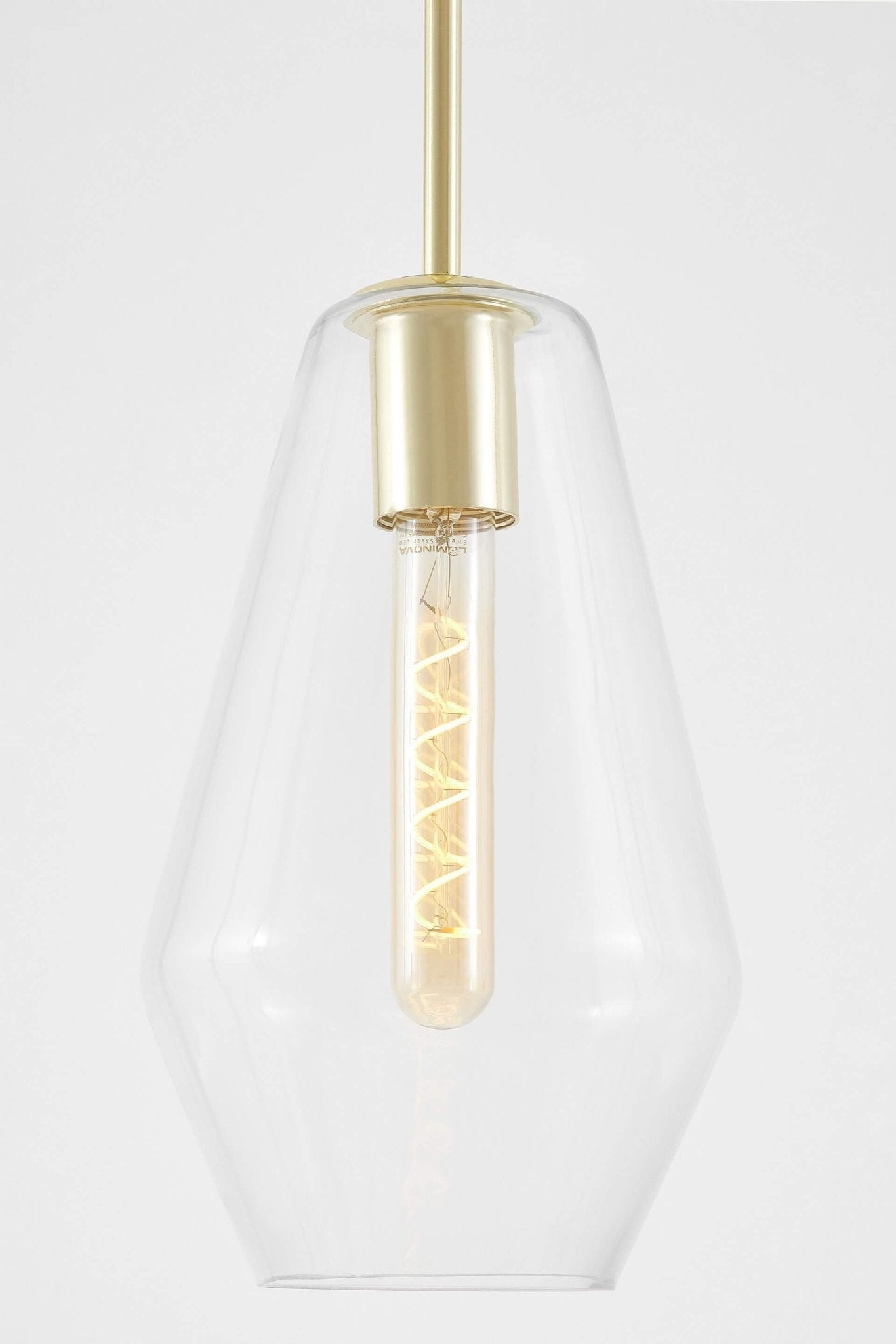 MODERN PENDANT LAMP CLASSIC GOLD SHARD W1 - LuminaLux