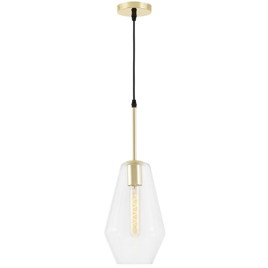 MODERN PENDANT LAMP CLASSIC GOLD SHARD W1 - LuminaLux