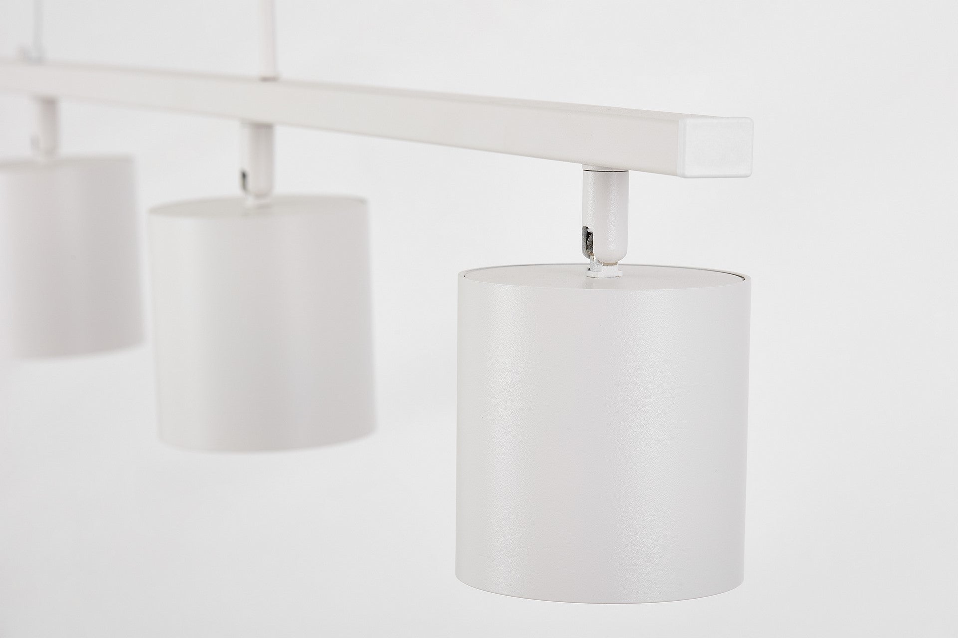 MODERN PENDANT LAMP WHITE BOLT W4 - LuminaLux