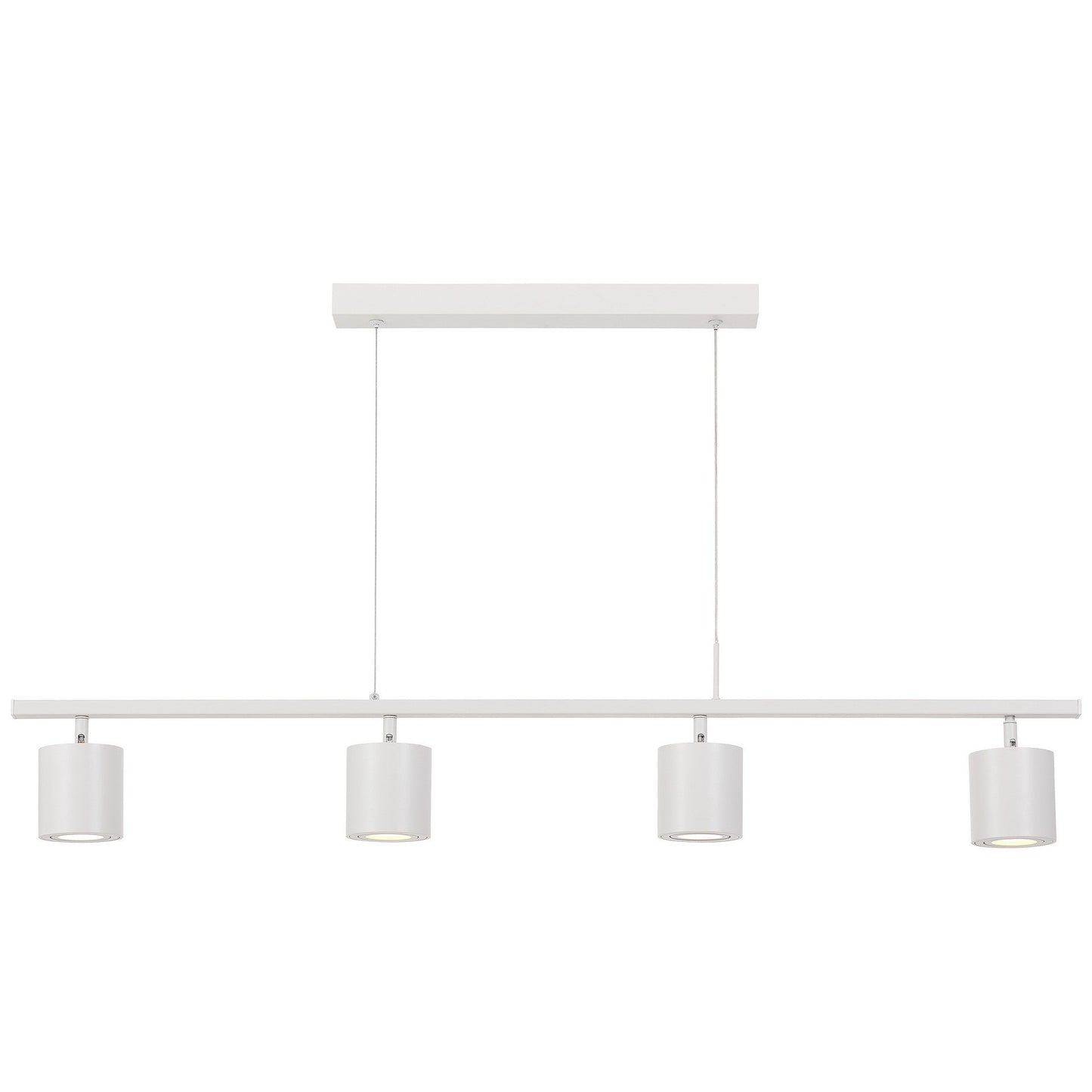 MODERN PENDANT LAMP WHITE BOLT W4 - LuminaLux