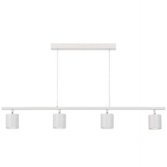 MODERN PENDANT LAMP WHITE BOLT W4 - LuminaLux