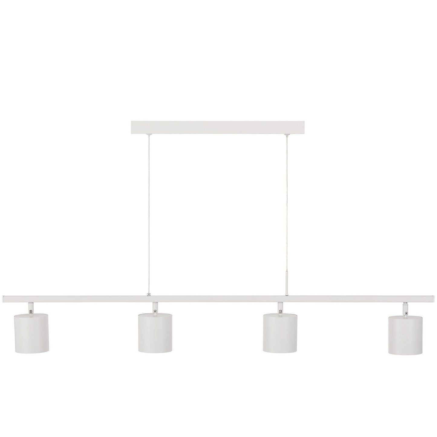 MODERN PENDANT LAMP WHITE BOLT W4 - LuminaLux
