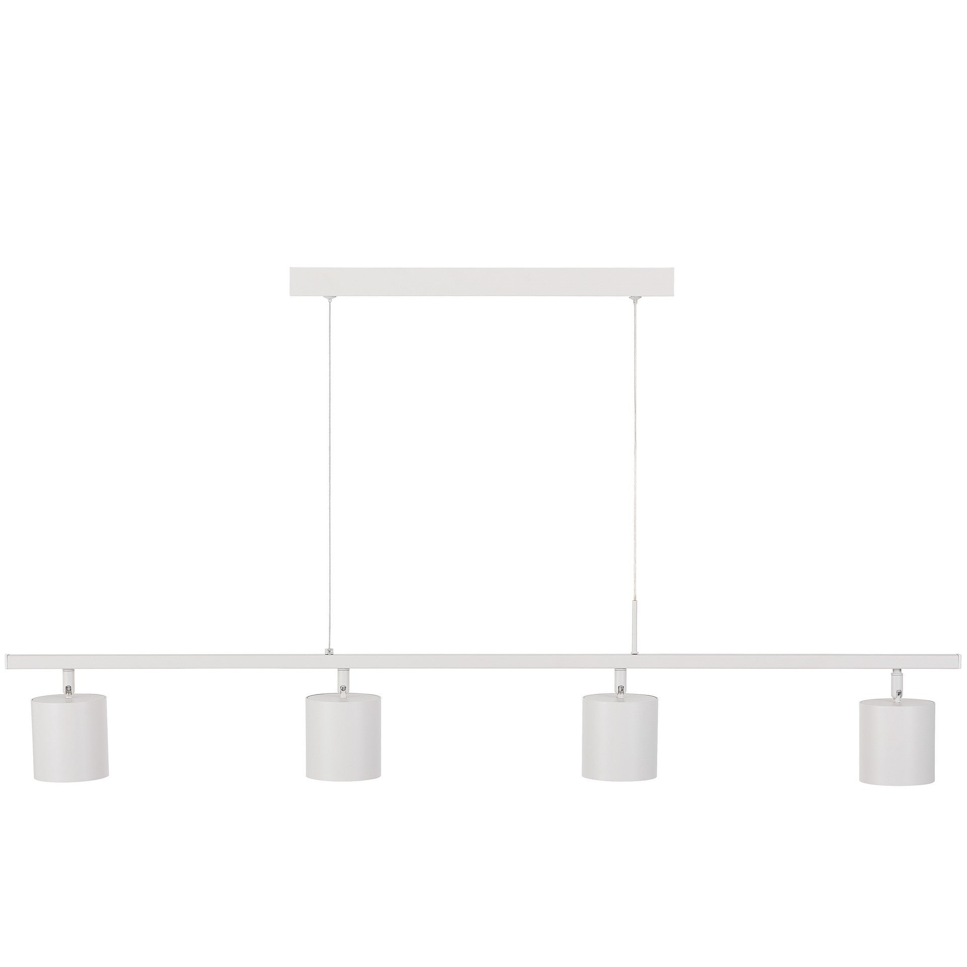 MODERN PENDANT LAMP WHITE BOLT W4 - LuminaLux
